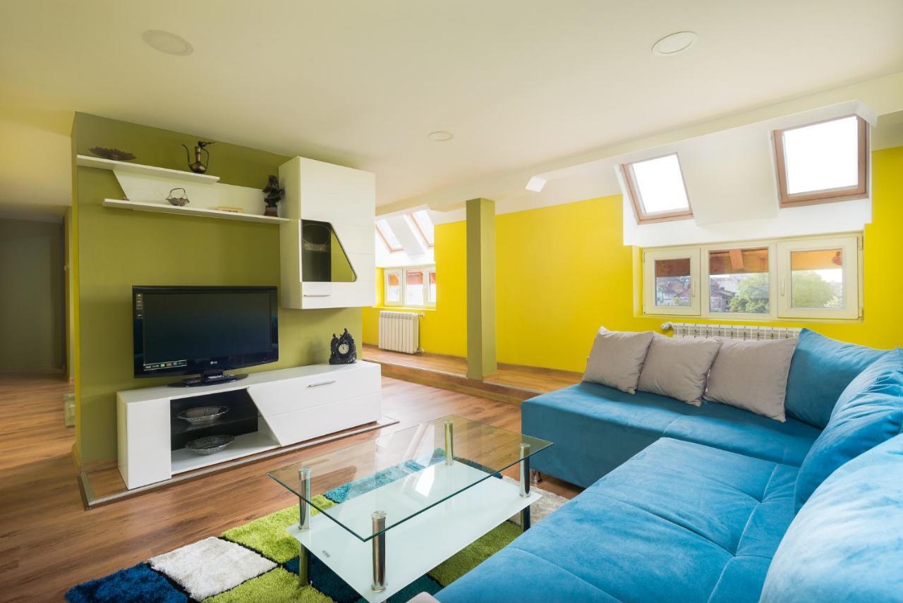 Serdika Round Tower Apartments โซเฟีย ภายนอก รูปภาพ